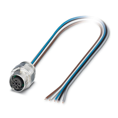 Conector enchufable para aparato pared delantero SACC-EC-FS-5CON-M16/0,5 SCO