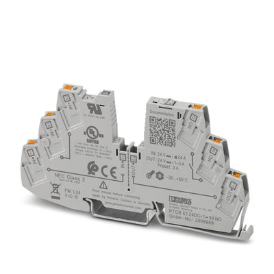 Interruptores de protección de aparatos electronicos PTCB E1 24DC/1-3A NO