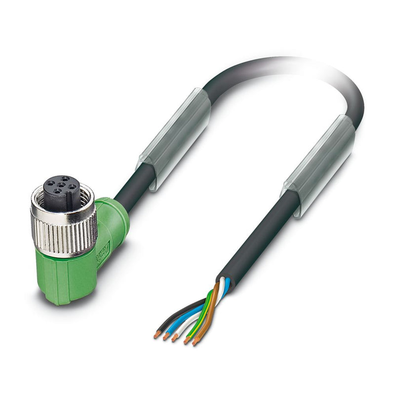 Cable para sensores/actuadores SAC-5P- 1,5-PUR/M12FR