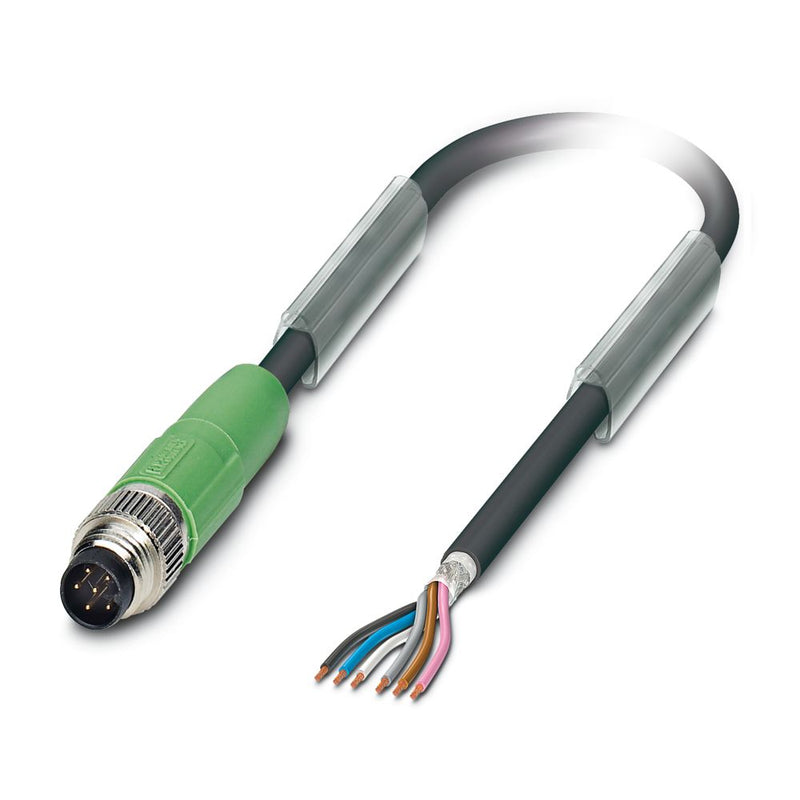 Cable para sensores/actuadores SAC-6P-M 8MS/ 3,0-PUR SH