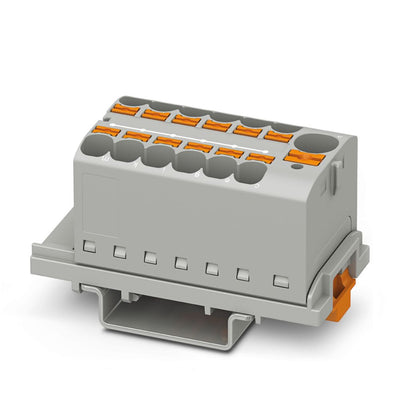 Bloque para distribución PTFIX 10/12X4-NS35 GY