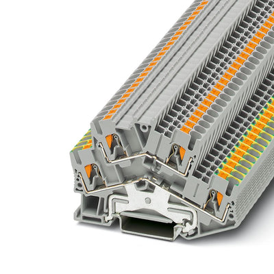 Borne de doble piso conductor de protección PTTBS 2,5-PE/L