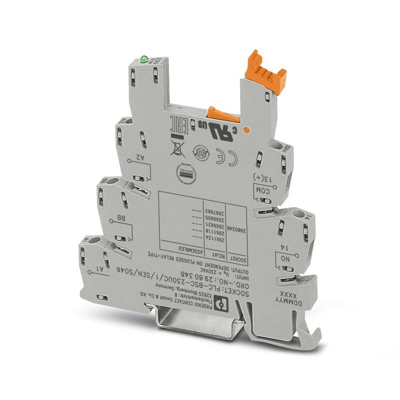 Zocalo de rele PLC-BSC-230UC/ 1/SEN/SO46
