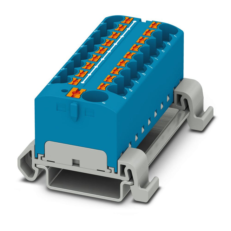 Bloque para distribución PTFIX 10/18X4-NS35A BU