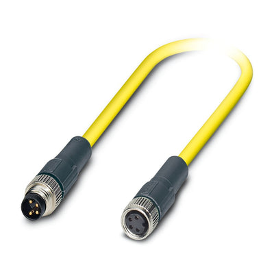 Cable para sensores/actuadores SAC-4P-M 8MS-M 8FS BK