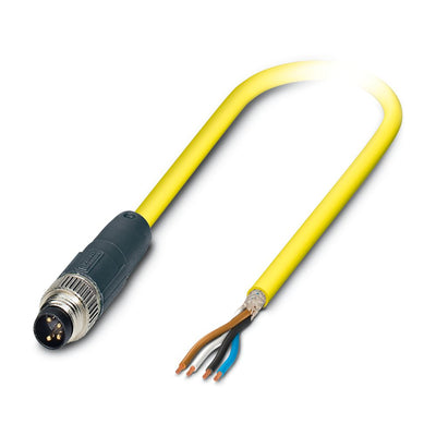 Cable para sensores/actuadores SAC-4P-M 8MS SH BK/.../...
