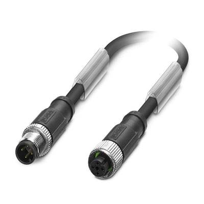Cable para sensores/actuadores SAC-4P-M12MS/ 0,6-PUR/M12FS SH