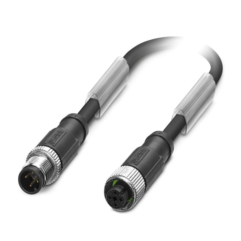 Cable para sensores/actuadores SAC-4P-M12MS/ 0,6-PUR/M12FS SH