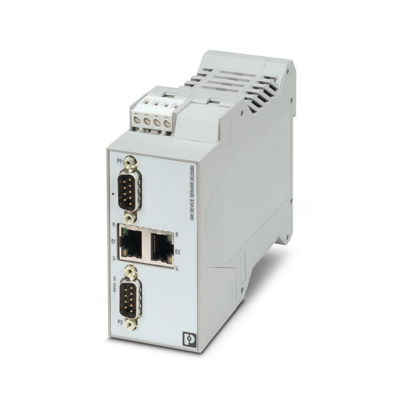 Convertidor de interfaces GW MODBUS TCP/ASCII 2E/2DB9