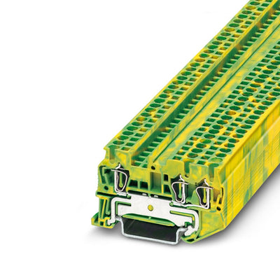 Borne de tierra para carril ST 2,5-TWIN-PE