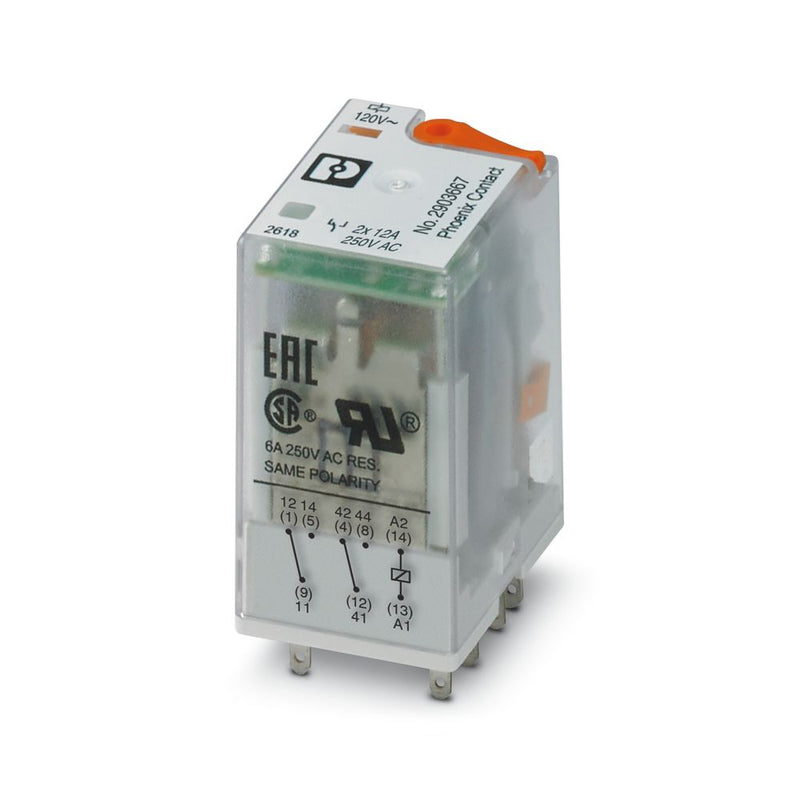 Rele individual REL-IR2/L-120AC/2X21
