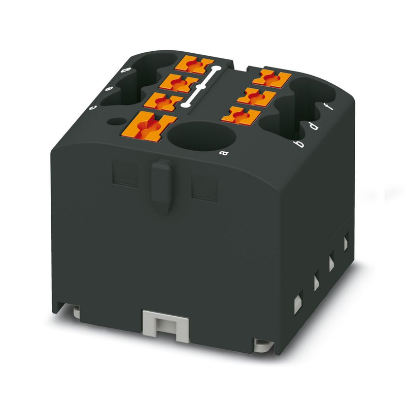 Bloque para distribución PTFIX 6/6X2,5 BK