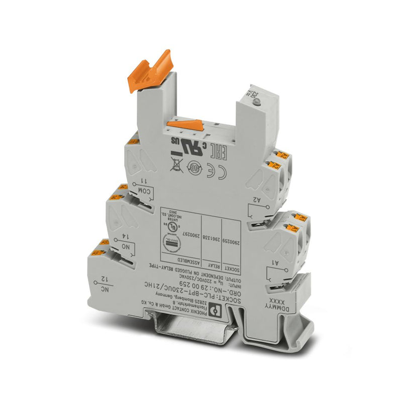 Zócalo de relé PLC-BPT-230UC/21HC