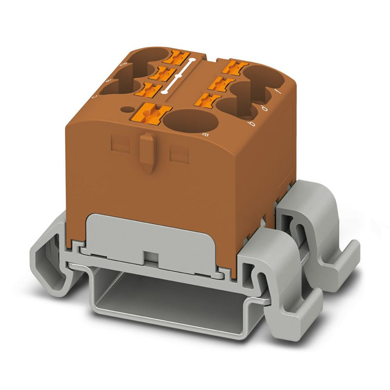 Bloque para distribución PTFIX 10/6X4-NS35A BN