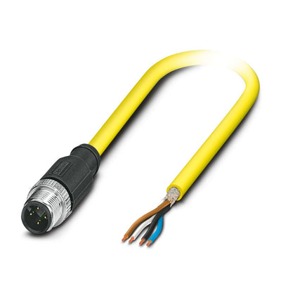 Cable para sensores/actuadores SAC-4P-M12MS SH BK/.../...