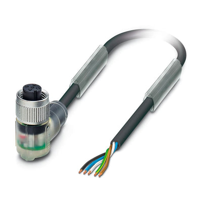 Cable para sensores/actuadores SAC-5P- 1,5-PUR/M12FR-3L
