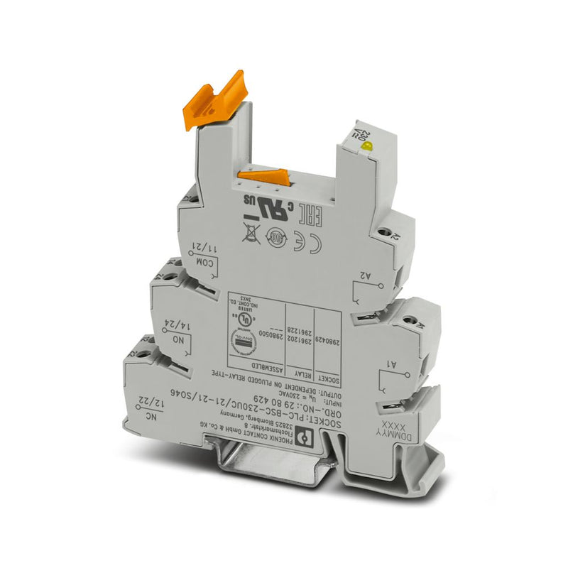 Zocalo de rele PLC-BSC-230UC/21-21/SO46