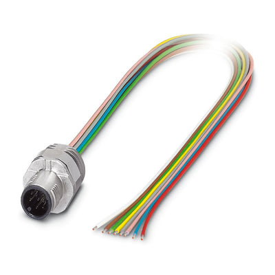 Conector enchufable para aparato pared delantero SACC-EC-MS-8CON-M16/0,5 SCO