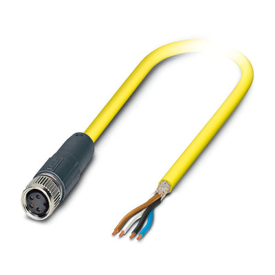 Cable para sensores/actuadores SAC-4P-M 8FS SH BK/.../...