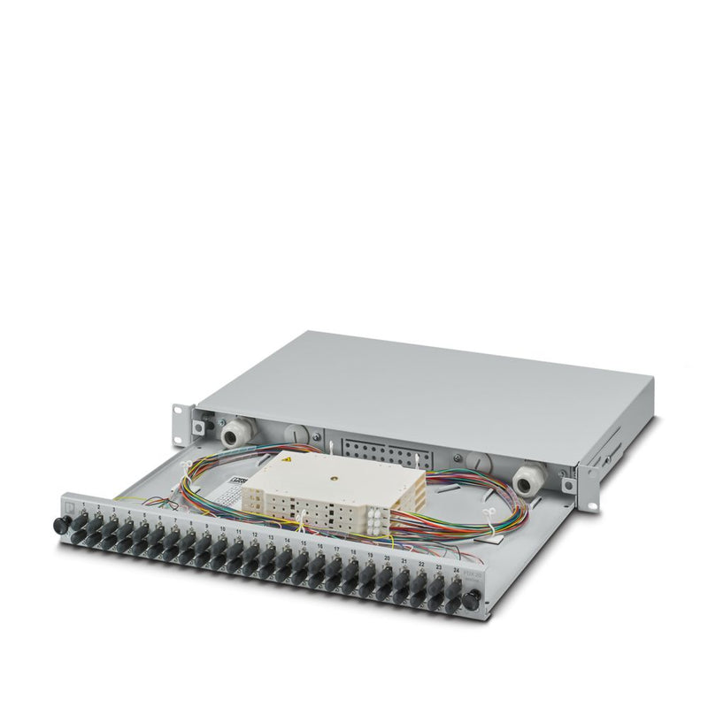 Caja de empalme FOC-FDX20-FR19-STD24-OM2-PT9