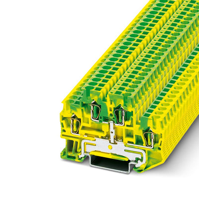 Borne de doble piso conductor de protección STTB 2,5-PE