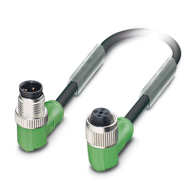 Cable para sensores/actuadores SAC-4P-M12MR/3,0-PUR/M12FR