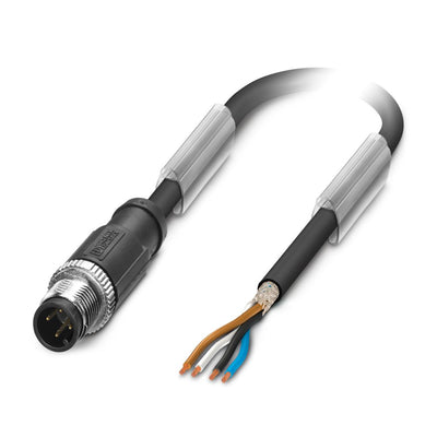 Cable para sensores/actuadores SAC-4P-M12MS/10,0-PUR SH