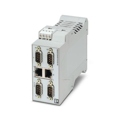 Convertidor de interfaces GW MODBUS TCP/RTU 2E/4DB9