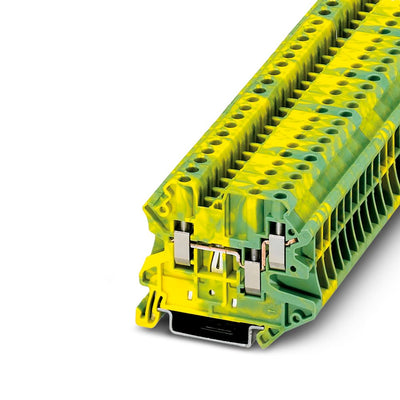 Borne de tierra para carril UT 4-TWIN-PE