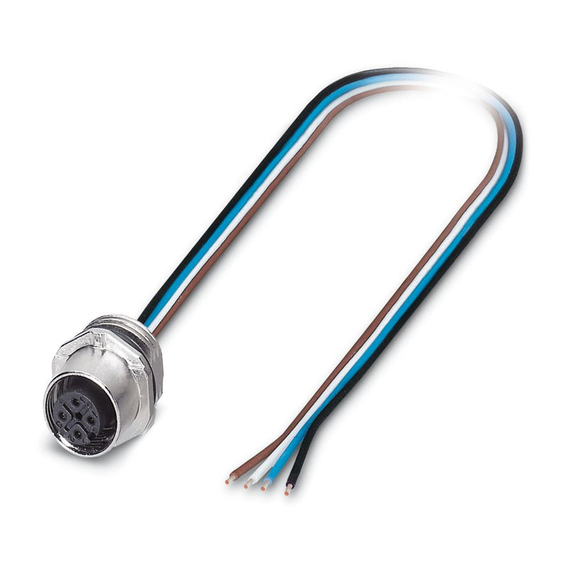 Conector enchufable para aparato pared delantero SACC-E-FS-4CON-M16/0,5 SCO