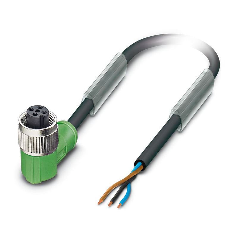Cable para sensores/actuadores SAC-3P- 1,5-PUR/M12FR