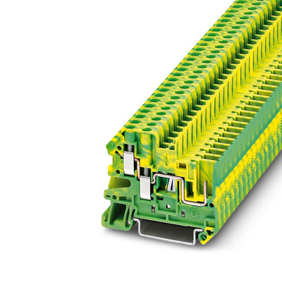 Borne de tierra para carril UT 4-TWIN/ 1P-PE