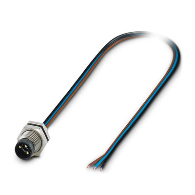 Conector enchufable para aparato pared posterior SACC-DSI-M 8MS-3CON-M 8/0,5