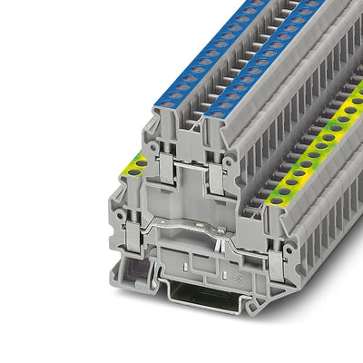 Borne de doble piso conductor de protección UTTB 2,5-PE/N