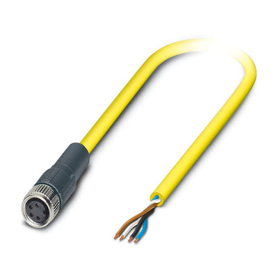 Cable para sensores/actuadores SAC-4P-M 8FS BK/