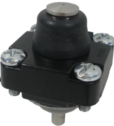 Cabezal GLZ, rodillo lateral con retorno por resorte, SPDT, montaje frontal