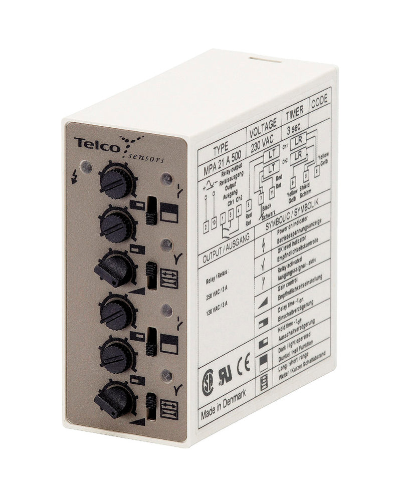 Amplificador fotoeléctrico multiplexado MPA 21 A 500