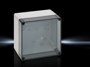 PK CAJA BORNES TAPA TRANSP. 182x180x111