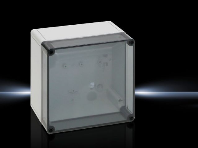 PK CAJA BORNES TAPA TRANSP. 182x180x111