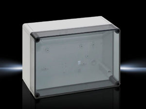PK CAJA BORNES TAPA TRANSP. 254x180x111