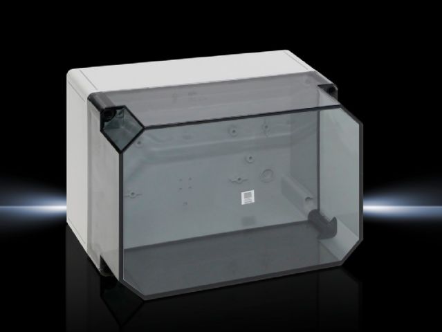 PK CAJA BORNES TAPA TRANSP. 254x180x165